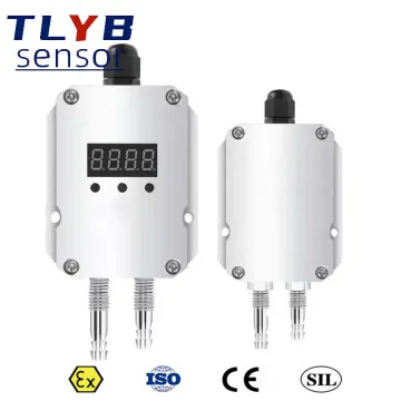 Differential Pressure Sensor for Air Pressure Transmitter 4-20mA Fan Pressure Duct