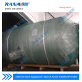 Fluoropolymer PTFE PTFE Equipamento de tanque revestido