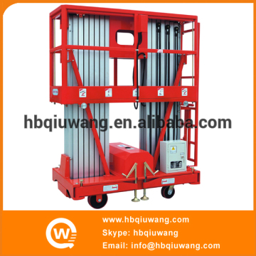 Mobile aluminium work platform (dual mast)