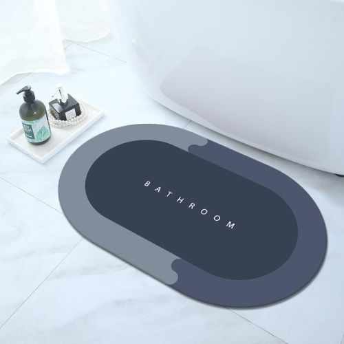 Coffee Table Carpet Bathroom Floor Non Slip Blue Bathroom Rug Manufactory