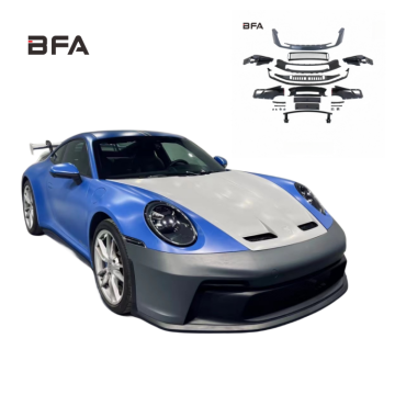 Upgraded GT3 Body Kit for New Porsche 911 992 - Front Bumper, Rear Bumper, Rear Wing