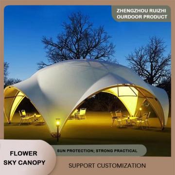 Custom Large Flower Shape Outdoor Party Tent for Sale