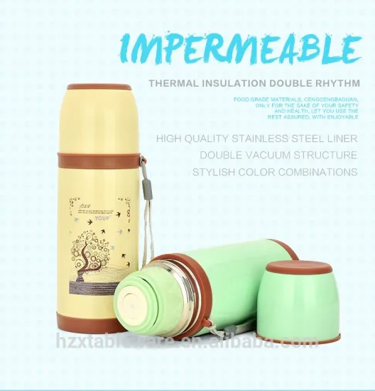 Portable stainless steel vacuum tube cup