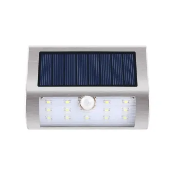 Waterproof Street Garden Aluminium Solar Wall Light