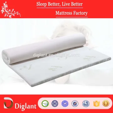 3-Inch Twin Memory Foam Mattress Hypoallergenic Bamboo Topper