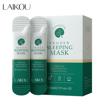 LAIKOU 3Ml x 20Pcs Centella Gel Sleeping Cream