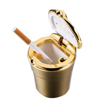 LED Mini Metal Car Ashtray