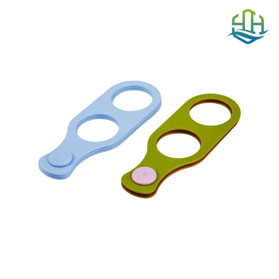 Ensemble de dessous de verre à vin avec sac OPP à 6 trous