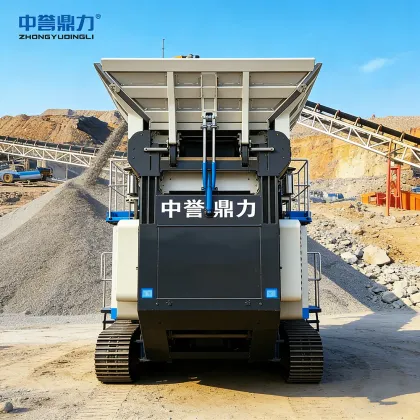 Mobile Screening Unit with Vibrating Technology