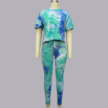 Gedrucktes Womens Yoga Set Outfit