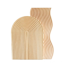 Wooden Decorative Wavy-shaped Serving Trays