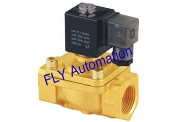 Epdm Or Viton Sealed Brass Zinc 2 Way Electric Water Solenoid Valves Pu220-06