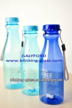 350ML Creative life Airproof Plastic Portable Water Bottles Plastic Soda Bottles
