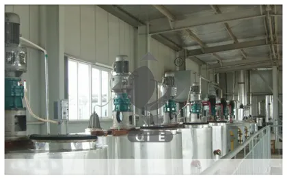 Rice Bran Oil Refining Machine