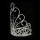 8 Inch Rhinestone Queen Pageant Crown Tiara