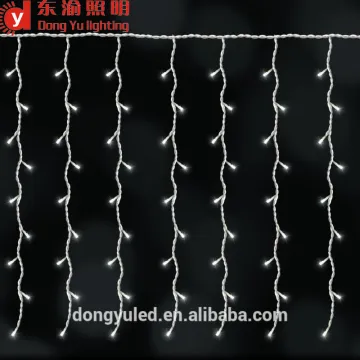 customized LED window curtain lights white curtain light connectable curtain lights for halloween christmas festival decoration