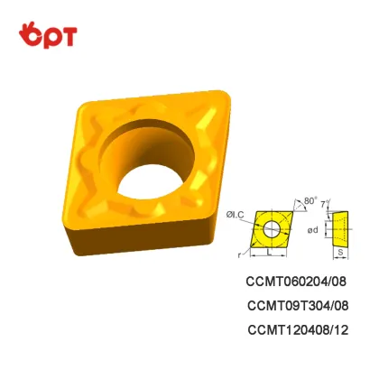 CNC cemented carbide cutting tool CCMT insert