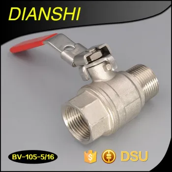 China made cheap thread 3/4'' handle brass ball valve