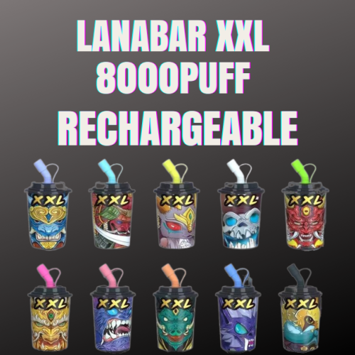 Boba Cup 일회용 vape lana bar xxl 8000