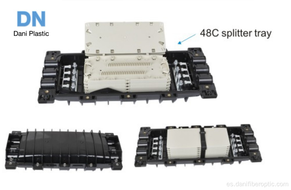 Caja de empalme de fibra óptica