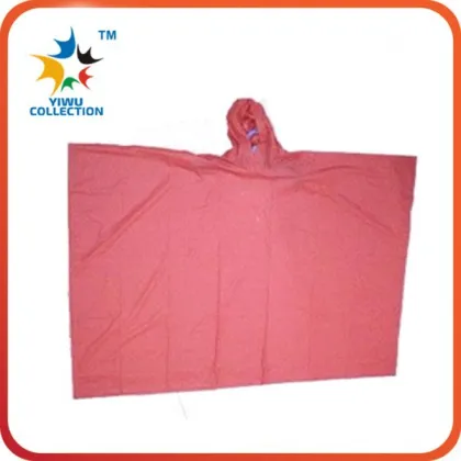 ladies camouflage long transparent long pvc poncho raincoat