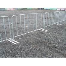 usd iron metal temporary crowd control barriers