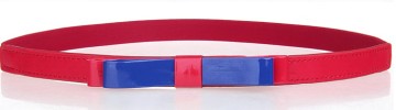 Fashion kids elastic Bow belt