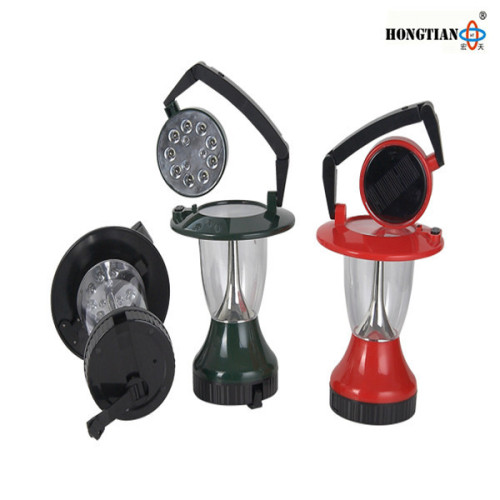 Portable & rechargeable led solar lantern solar power system