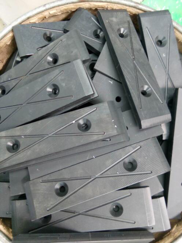 Gray Plastic Nylon PA66 UHWPE Block