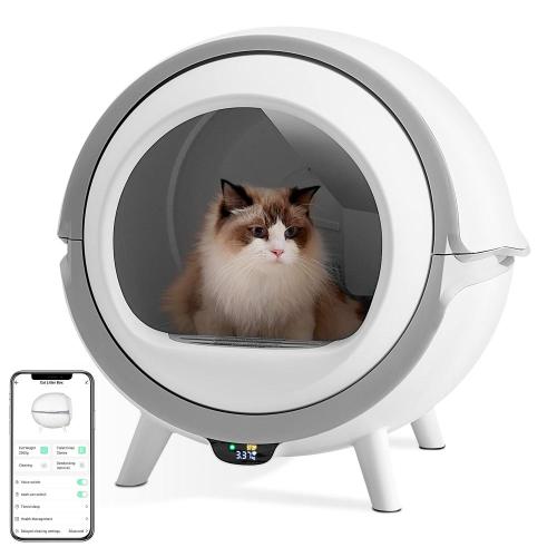 self control safety-protection cat litter box for sale