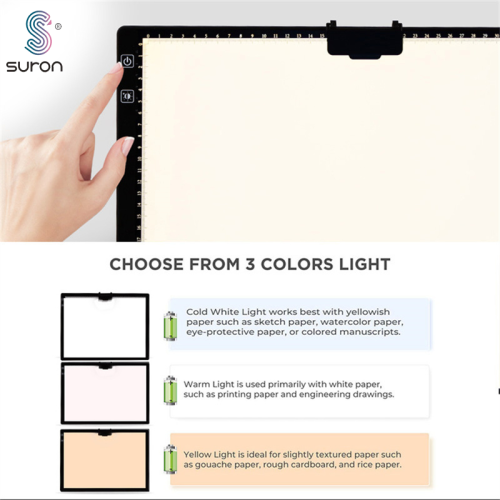 Suron A3 Light Table For Tattoo Drawing