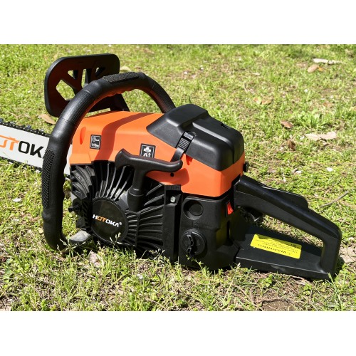 One-Hand Woodworking Petrol 62cc Chainsaw