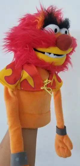 The Muppets Show Drummer Animal Hand Puppet Plush
