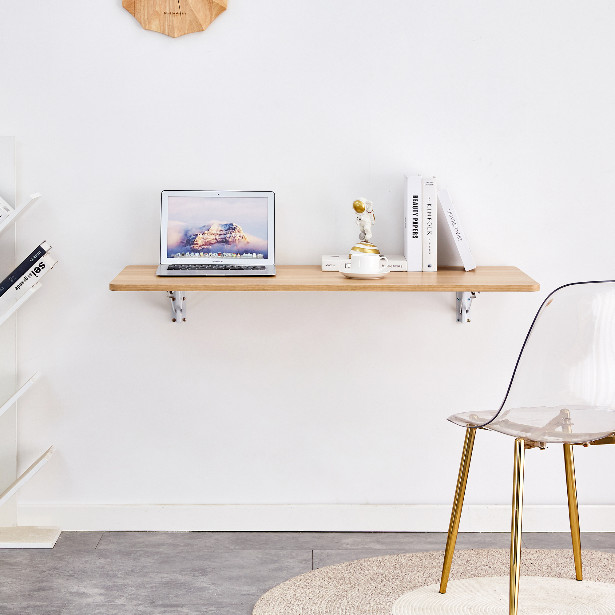 Wooden Foldable Desk Modern Design