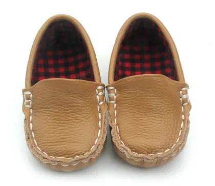 Genuine Leather Boat Baby Shoes Children Casual Shoes