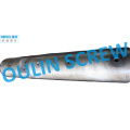 55mm Double Parallel Screw Barrel for PVC Sheet/ Profile/ Pipe/ Pellets