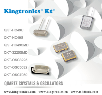 Kt Kingtronics QKT--Quartz Crystals and Oscillators