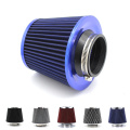 Universal 76mm round closed-Top cool air filter cleaner