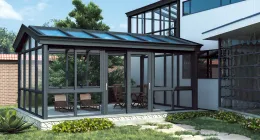 Premium European Aluminum Sunroom for Luxury Villa