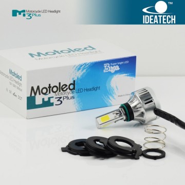 2016 Newest M3 plus all in one motorcycle led headlight H4 3000lm