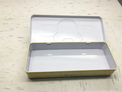 Custom tin pencil box