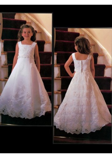 First Holy Communion Dress Flower Girl Dress (FD12)