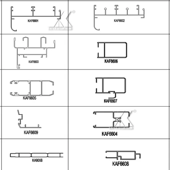African Slide Doors and Windows: Extruded Aluminium Profiles for Gambia