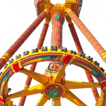 Unisex Metal Big Pendulum Ride: 360 Degree Rotary Crazy Rider for Theme Parks