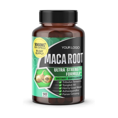 OEM/ODM Herbal Sexual Strength Man Maca Root Capsules