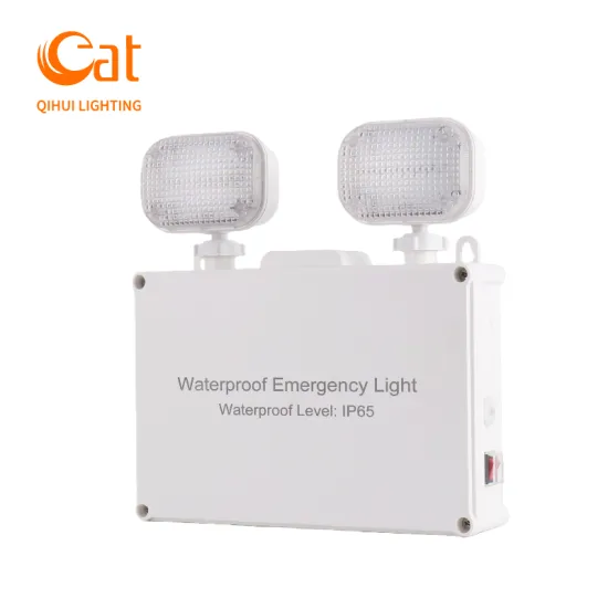 3CCT IP65 12W dual heads LED emergency light