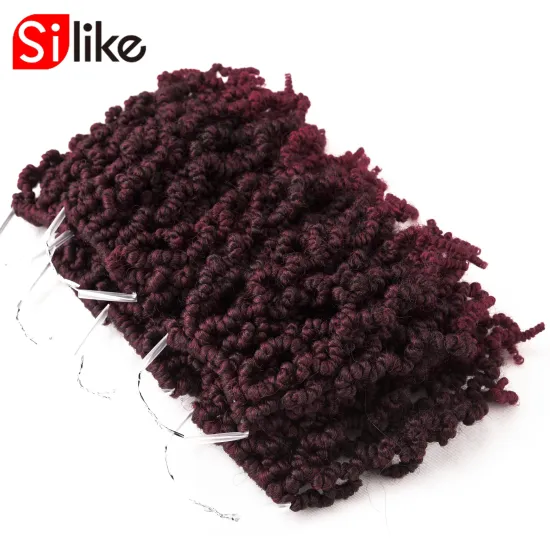 Bomb Twist Hair freetress Water Wave Crochet Braids Spring Passion Twist Curly Crochet Hair Braiding Factory price wholesale