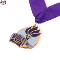 Personalized city metal champion medal