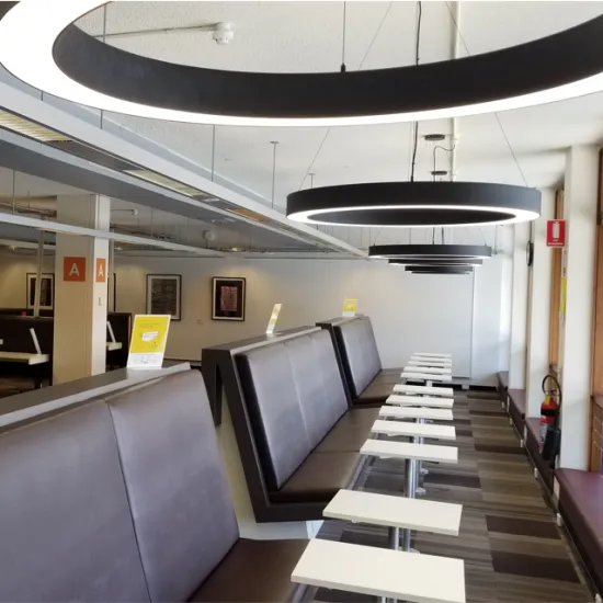 Hlinear LC4060-C-2040 New Design Modern LED  Round Chandelier Metal Ring Pendant Light