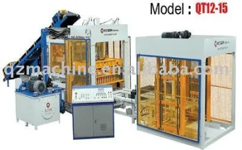 QT12 paver block machine
